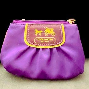 Coach coin purse